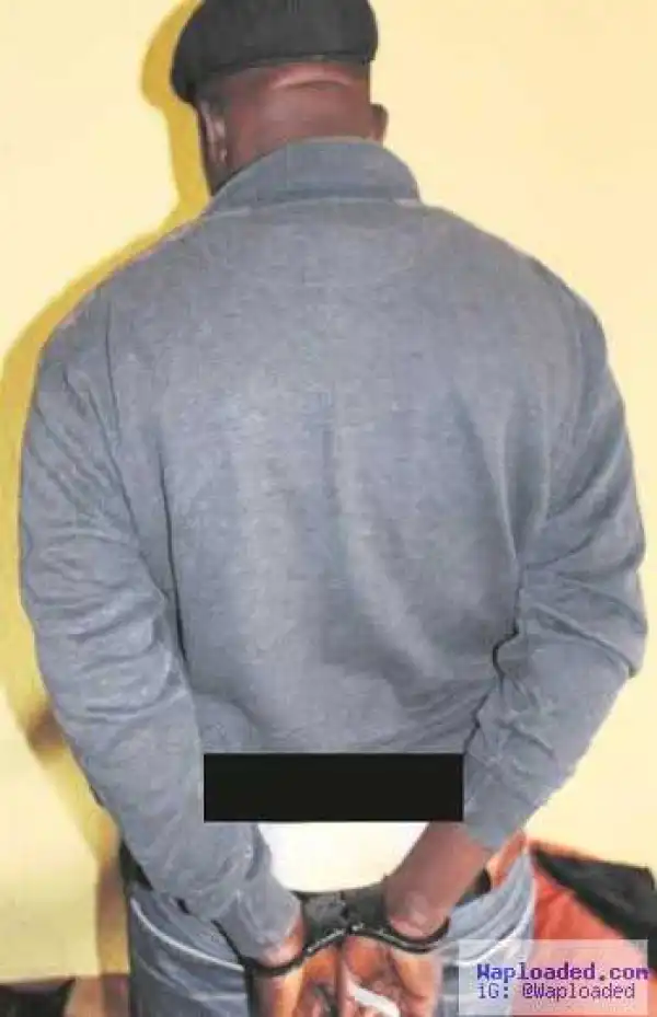 Photo: Nigerian drug dealer arrested in Kempton Park, South Africa